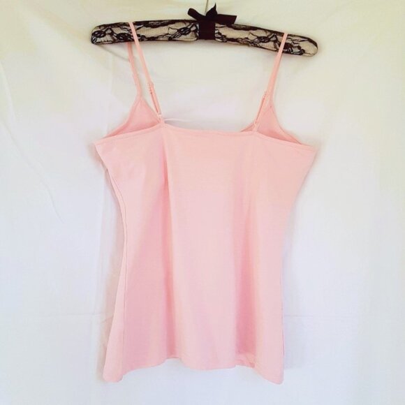 NEW Free Press Cotton Tank Top in Pink Small - Picture 2 of 4